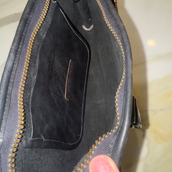 COACH NYC VINTAGE LEATHER MINI BRIEFCASE HAND BAG - Picture 5 of 7